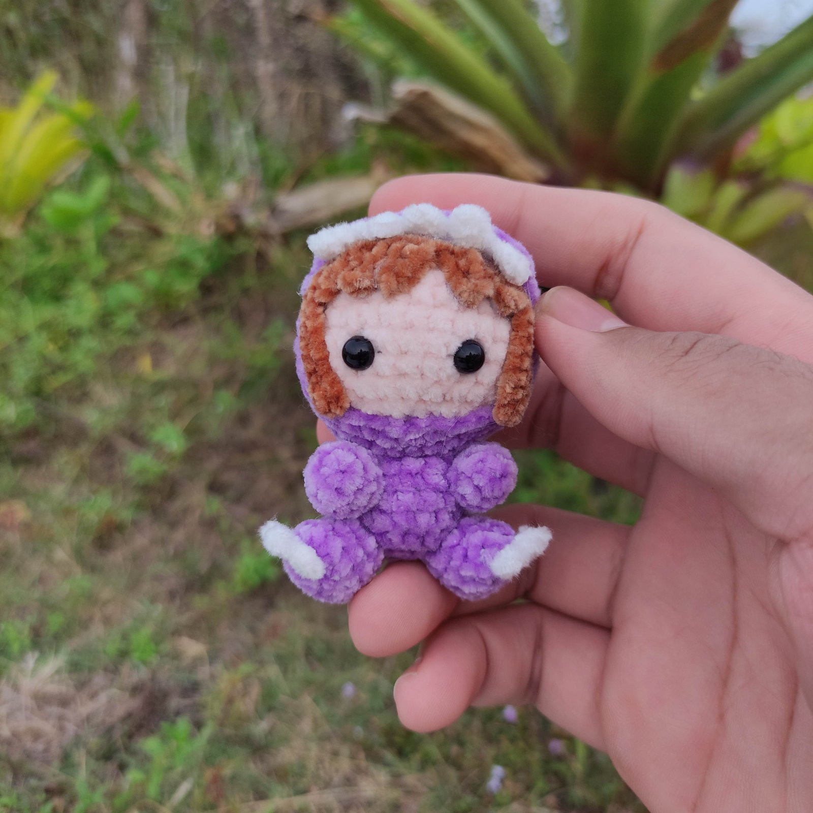 Anak Kostum Dino Lavender