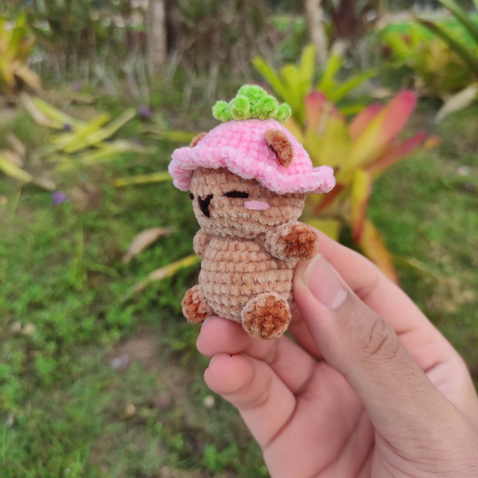 Kapibara Mini Bertopi variant