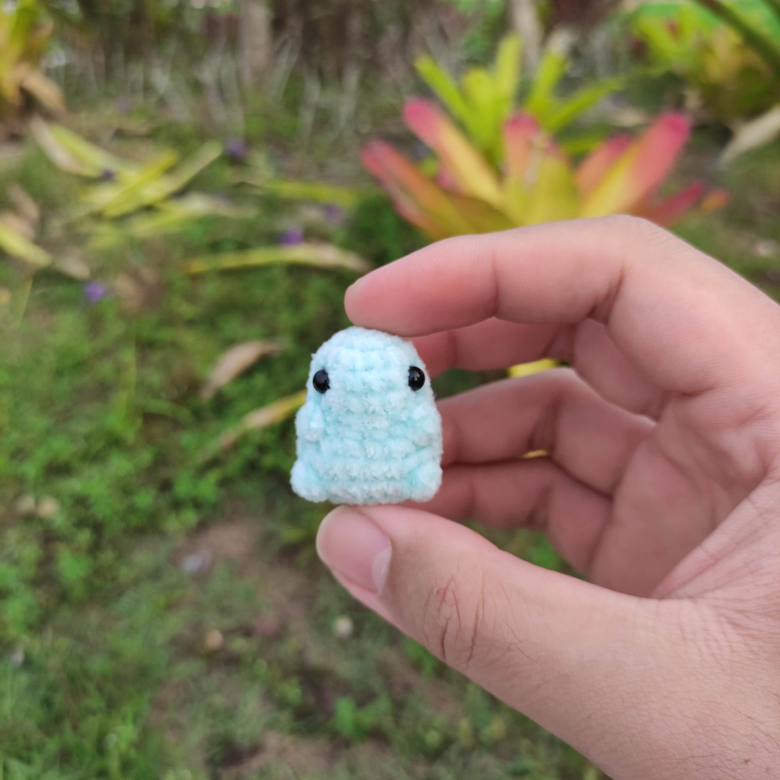 Dino Mini Biru Kuning
