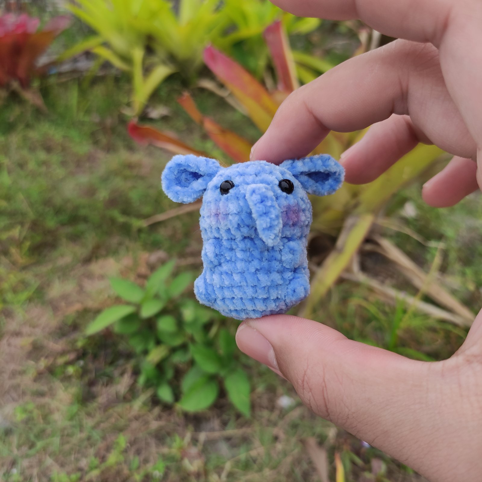 Gajah Kecil Biru