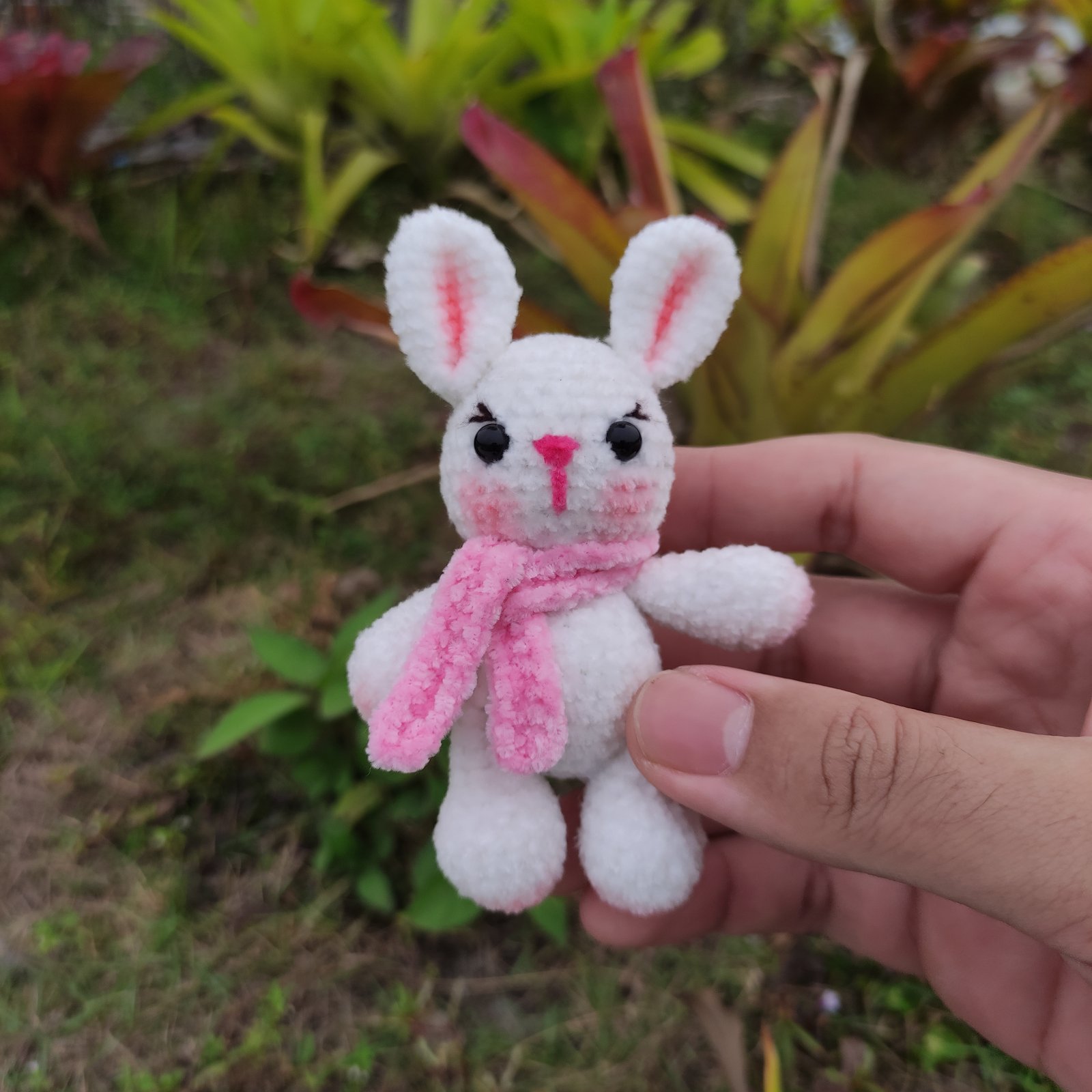 Kelinci Syal Pink
